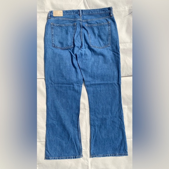 Everlane The Slouch Bootcut Jean Medium Wash Denim Women’s 31 Regular Flare - Picture 2 of 6